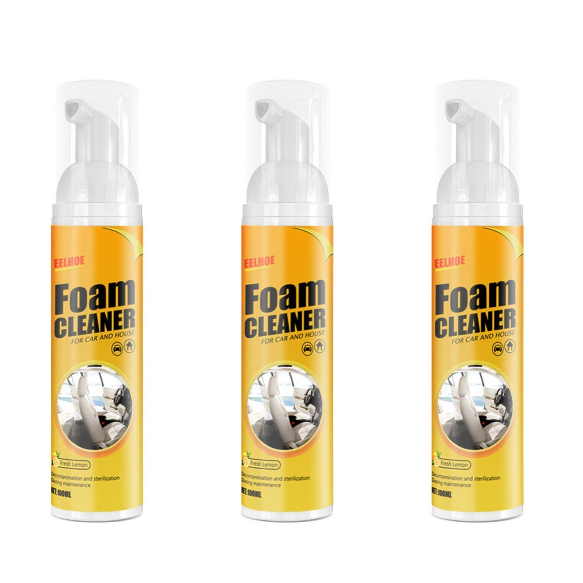 Spray nettoyant automobile Magik'Mousse