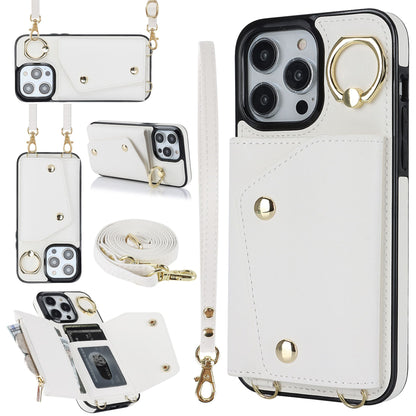 Coque luxueux Iphone_Portefeuille integré