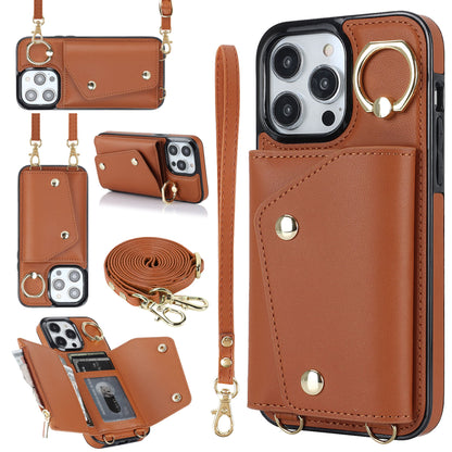 Coque luxueux Iphone_Portefeuille integré