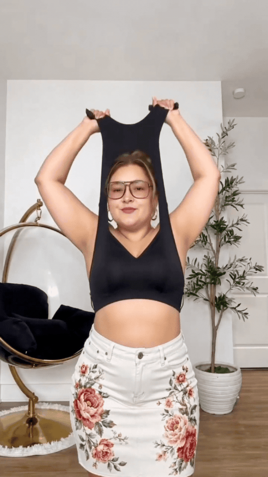 Soutien-gorge correcteur de posture — Fermeture avant & Dos croisé en X
